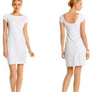 White House Black Market White Mini Dress